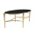 Brassy Edelstahl Runder Couchtisch