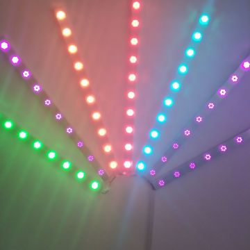 Muro di video all'aperto: proiettili pixel a LED a colori e modulo pixel a LED indirizzato
