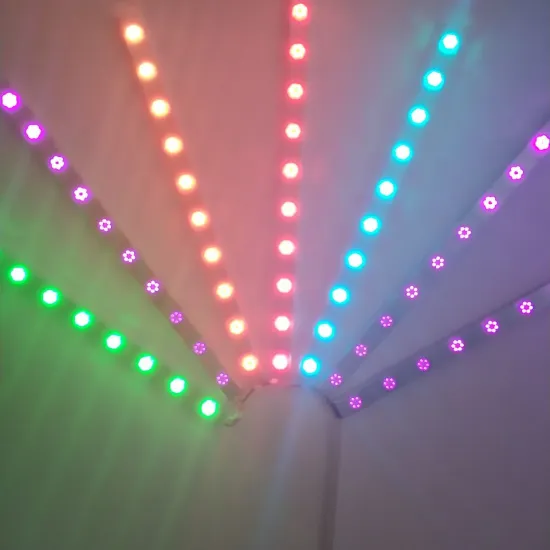 Outdoor Video Wall: Color LED Pixel Bullets and Addressable LED Pixels Module