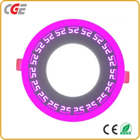 LED Panel Lighting 6+3W Surface Mounted Double Color Round LED Panel Light LED Panel Lamp LED Light