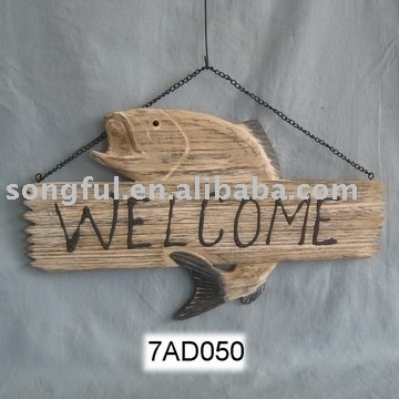 Welcome board