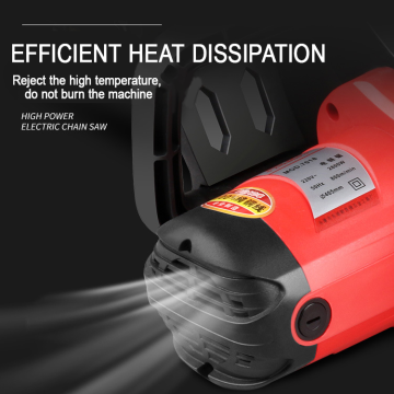 Scie à chaîne électrique de la lame de 53 cm de lame de 2,8 kW