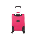 Pink PU Luggage Bagrol troli