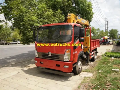 5ton Three arms XCMG Truck Cranes