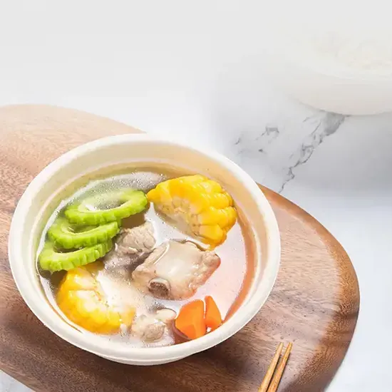 Biodegradable Food and Water Bowls with Lids
