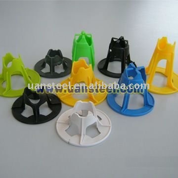 SOG concrete plastic rebar spacer