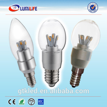 2015 New Led Light 360LM Led Candle Lighting E14 Led Bulb Lighting