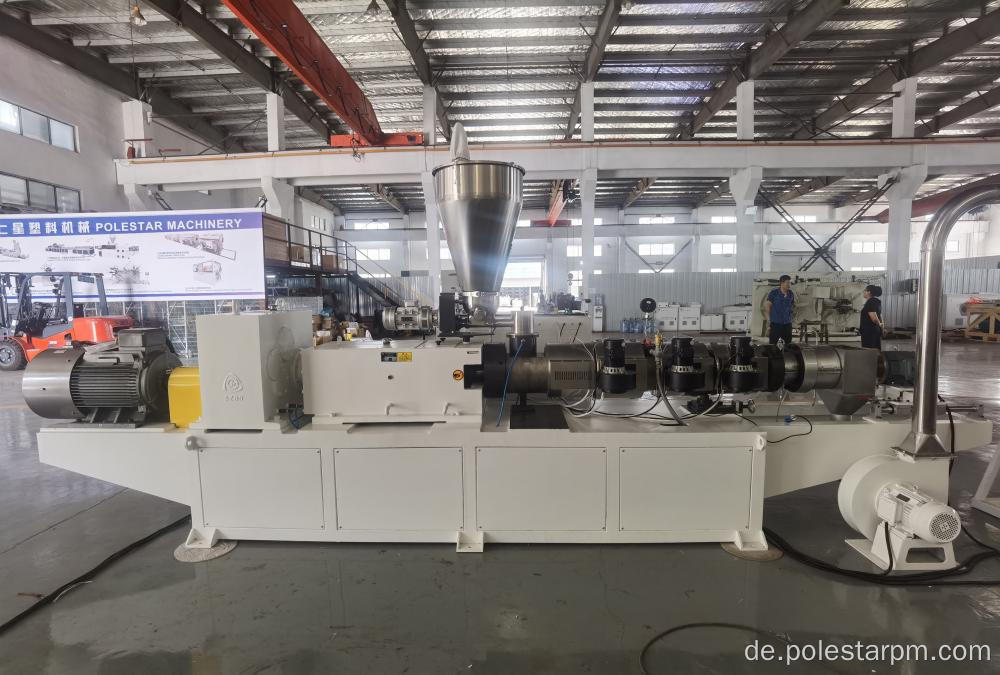 Polestar 80 Twin/Doppelschraube Plastikrohr -Extruder -Maschine