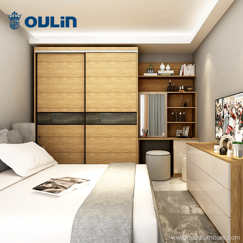 Hot selling modern design wardrobe and bedroom closet