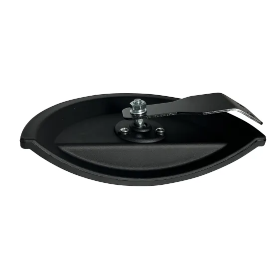 Outdoor Warehouse Forklift Parts: Wide-Angle Metal Arm with Screw Rear View Mirror