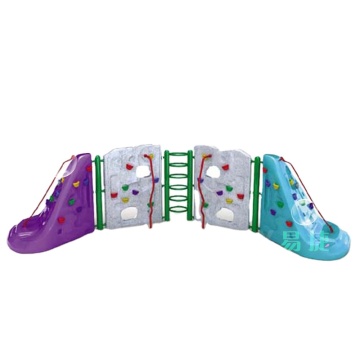 China Adventurous Plastic Kids Outdoor Climbing Wall