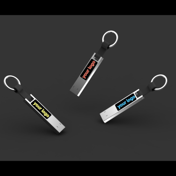 Custom Logo New Best Selling LED Light Metal USB Flash Drive 128GB 3.0/2.0