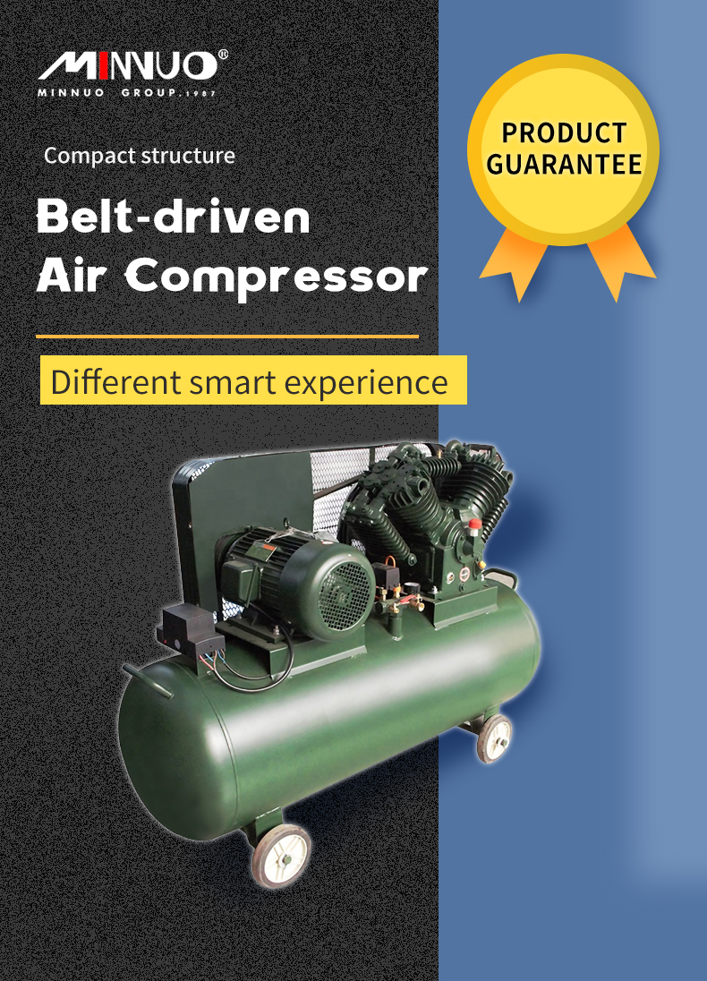 Belt-driven air compressor on sale high durability Image