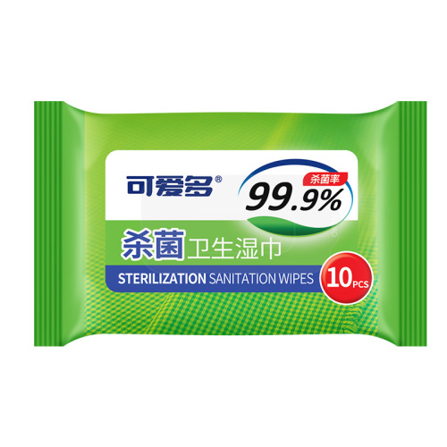 Medical disinfection Nonwoven Alcohol wet wipes