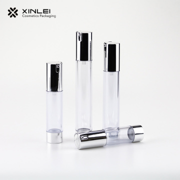 30ml 부드러운 원통형 화장품 airless 병으로