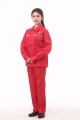 Pakaian anti-statik merah berkualiti tinggi