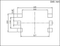 Λεπτός τύπος διπλής δράσης 3,5×3,2 mm