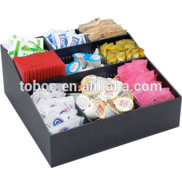 Blask acrylic condiment organizer