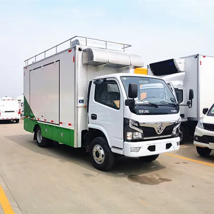 Dongfeng Mobile Kitchen Fast Food Cooking Truck