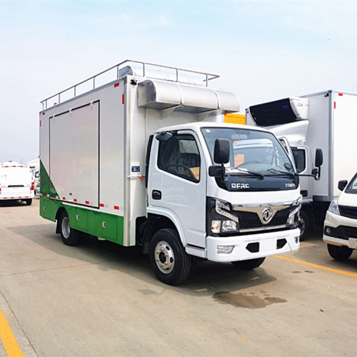 Dongfeng Mobile Kitchen Fast Food Prosing Truck