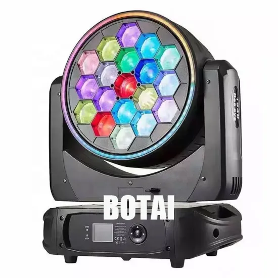 Botai Disco Stage 19x40W Zoom K20 BEE Eye LED Moving Head Lights