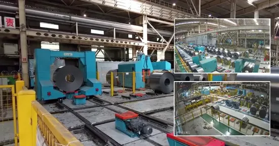 Steel Roll Coils Engineering System Packing Solution