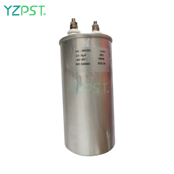 Condensateur d&#39;amortissement et d&#39;absorption de 3 kVDC à chaud