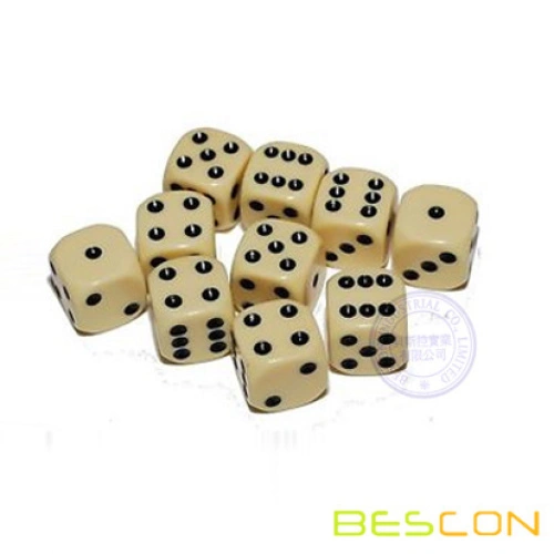 Dice Sizes Explained - 8mm, 12mm, 16mm, 19mm, 25mm and more
