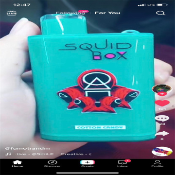 Randm Squid Game Box 5200 Puffs USB Rechargeable