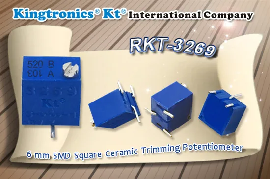 Kt Kingtronics 3269 Series Sealed Trimming Potentiometers