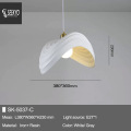 Shell White Modern Kitchen Island Lighting