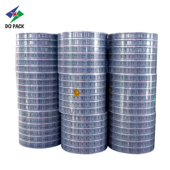 DQ Pack Good Sealing Streng Film Roll Film Roll Laminating Packing Film Roll For Coffee Candy