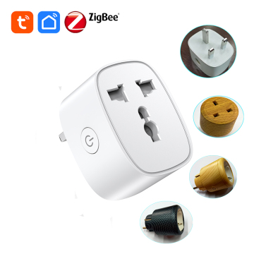 UK Plug Tuya BSD61 Zigbee Mesh - 20A/16A Support for Any Smart Home Solution (No Energy Monitor)