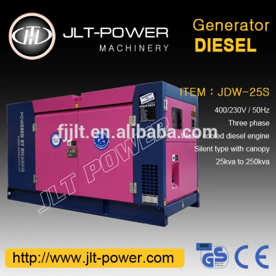 20kva Silent Diesel Generator Ricardo engine generator set