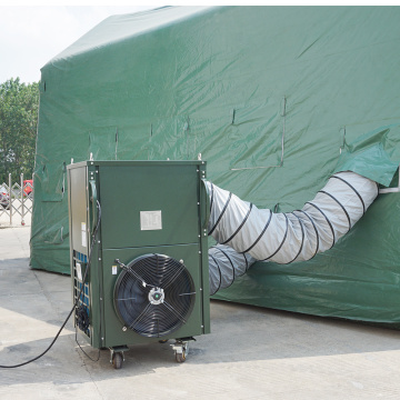 Environmental Control Unit Cooling System for Mobile Tent Hospital