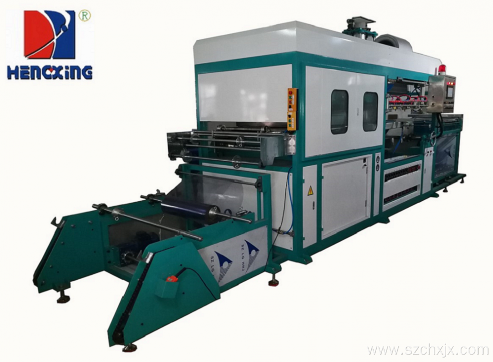 Fully automatic blister forming machine for cake box