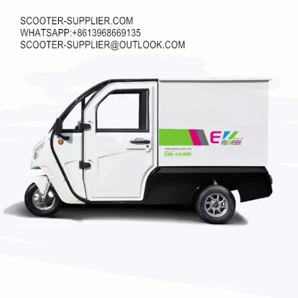 Electric Car City Logistics Vehicle