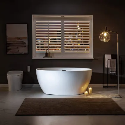 Custom Manufacturer Freestanding Acrylic Bathtub for Hotels - Jacuzzi Bathroom Tub