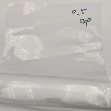 0,5 mm 54PHR Transparente Flata PVC Folha de plástico Rolo de plástico