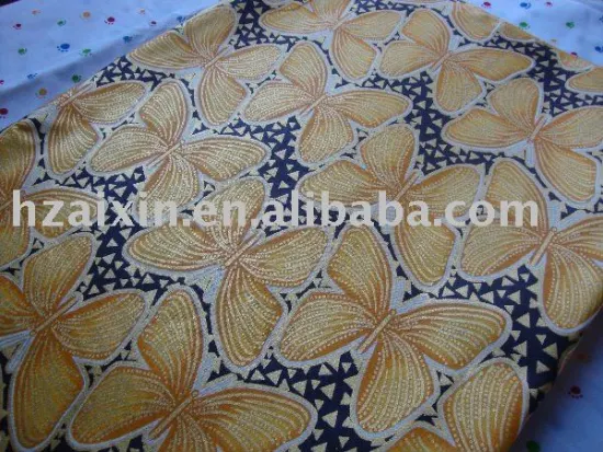 100% cotton African batik fabric Golden wax fabric