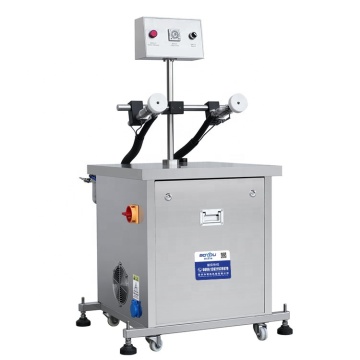 Semi-Automatic Double Head Air Washing Machine for Bottle Dust Cleaning