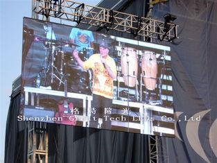 Rent High Grey Scale Outdoor Stage / Event P6 LED Screen Wi