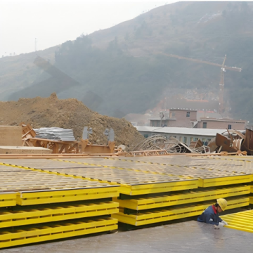 Concrete Pouring Timber I-Beam Wall Support Assembly