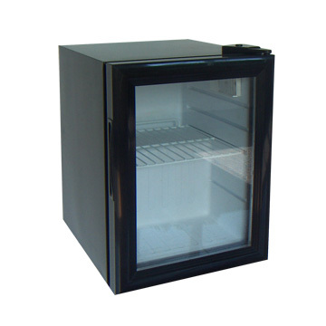 20L mini refrigerator, glass door fridge