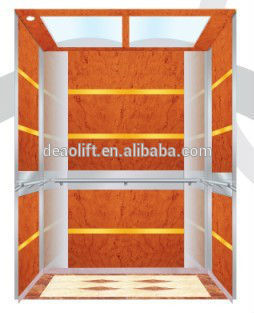 Mirror Stainless steel Passenger Lift Hotel Elevator Price