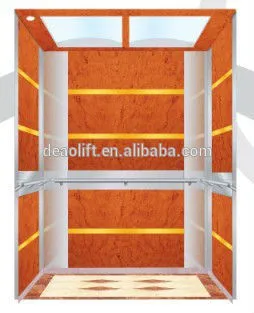 Mirror Stainless steel Passenger Lift Hotel Elevator Price