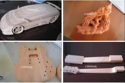 CHINSAIL 5 Axis CNC Router 1530 with 360 Degree Rotate Spindle