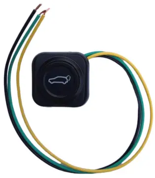 Car Tail Cover Trunk Lock Release Button