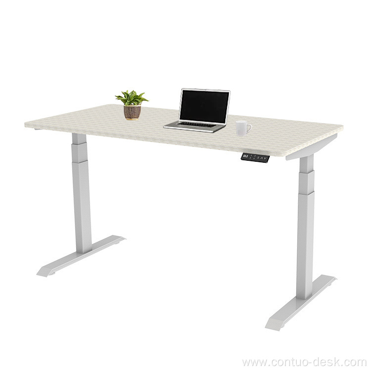 Modern Healthy Amotorized Ergonomic Height Adjustable Desk Frame Sit To Stand Metal Legs Frame For Ergonomic Office