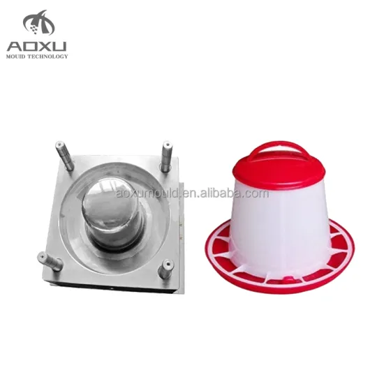 Automatic Chicken Feeder and Plastic Poultry Drinker Mold